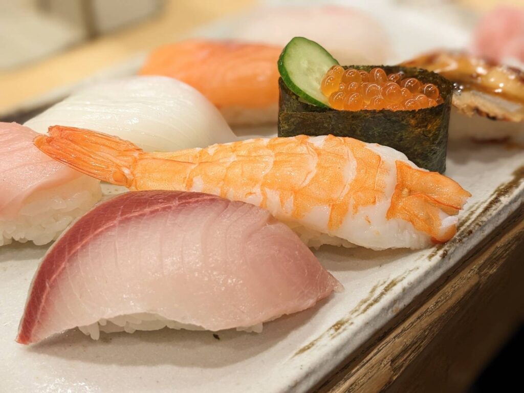 【大阪 京橋】「大起水産」お寿司 上盛り合わせ8貫