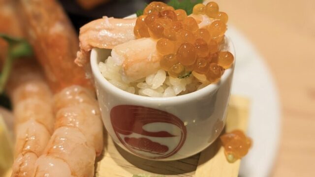 大阪 京橋「大衆酒場ニューツルマツ」刺身 目利きの魚屋箱盛り 小さな海鮮丼
