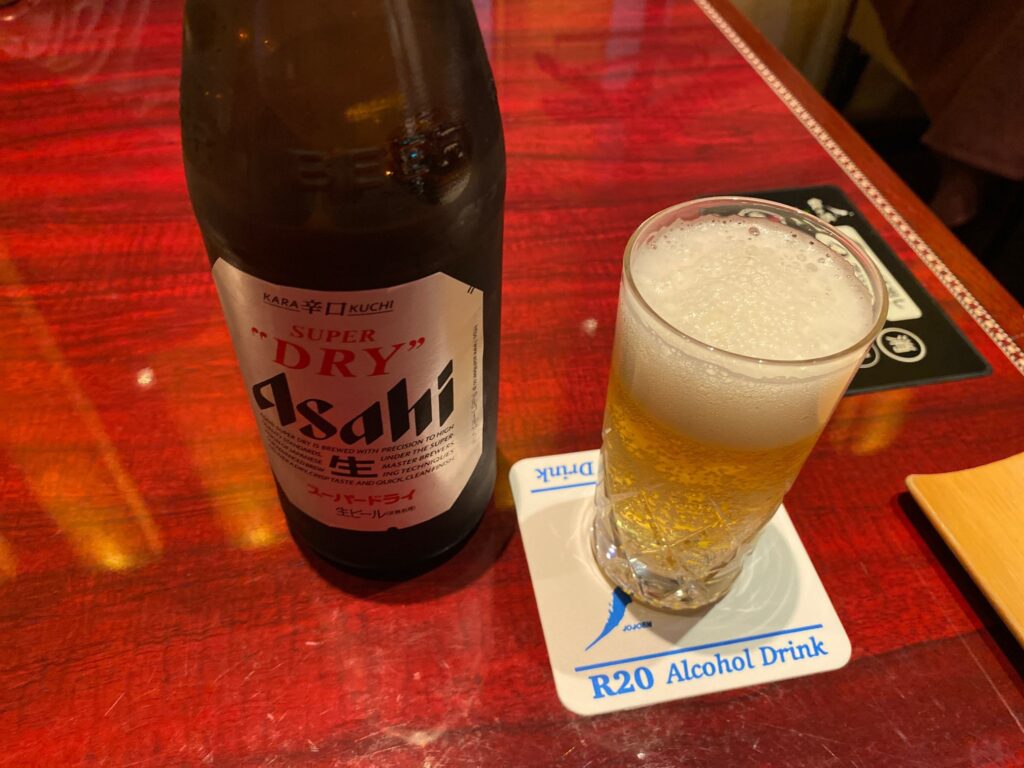 叙々苑 ルクア大阪 ランチメニュー 吟味ランチ ビール 1000円