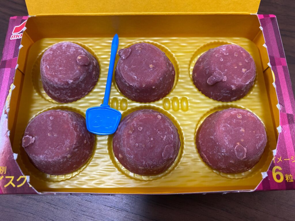 森永乳業-期間限定-ピノ 蜜芋ブリュレ味～安納芋～ 購入レビュー 本体開封