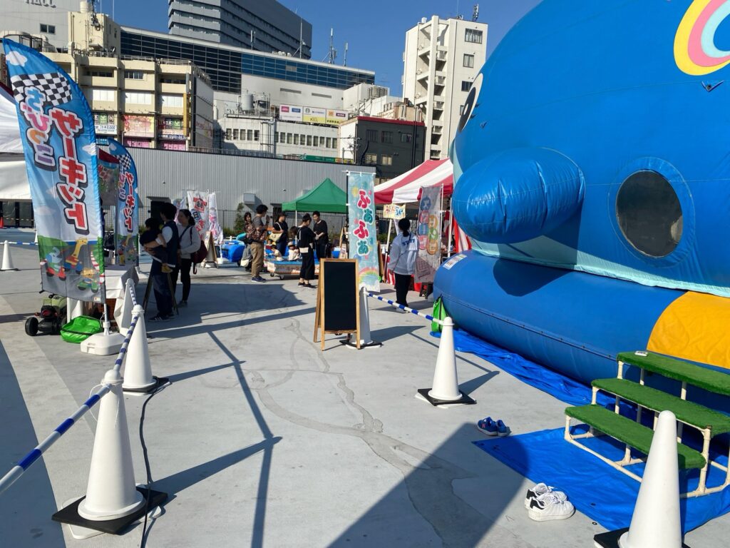FULALI KYOBASHI(フラリキョウバシ) 子供向けイベント「ちびっ子広場」料金価格・乗り物